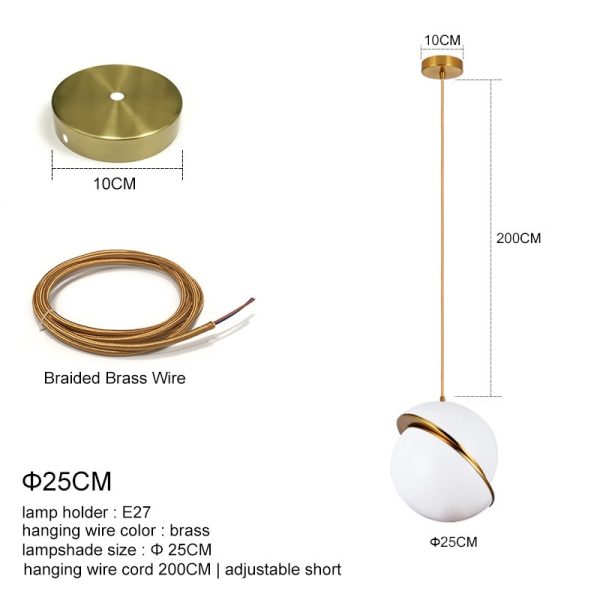 Nordic style Modern LED Pendant Lights - Image 5