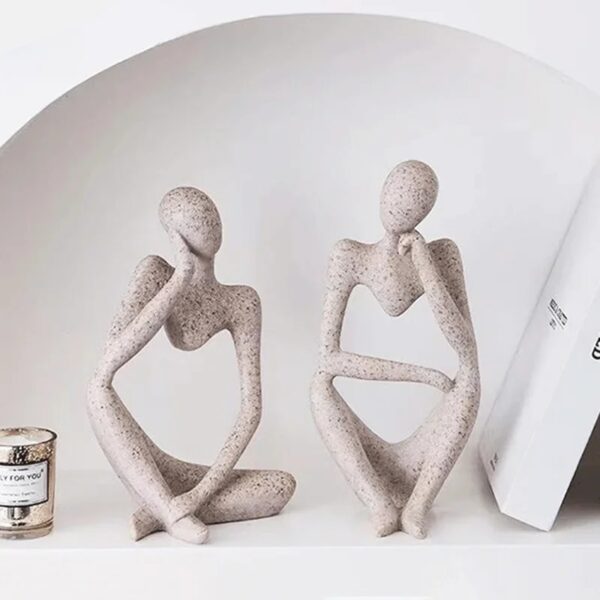 Abstract Figurines: Modern Home Decor