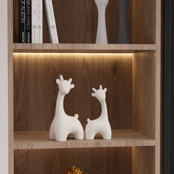 Nordic Deer Statue: Modern Home Decor - Image 5