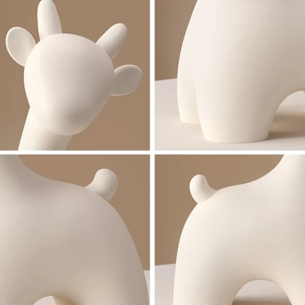Nordic Deer Statue: Modern Home Decor - Image 6