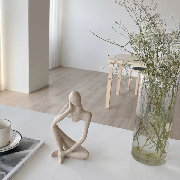 Abstract Figurines: Modern Home Decor - Image 3