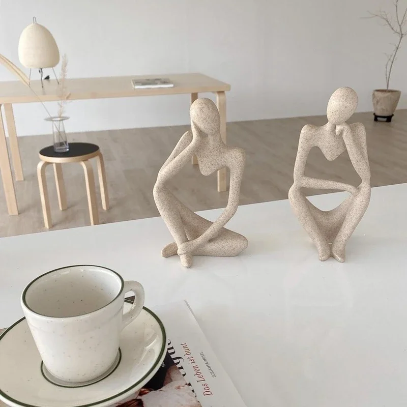 Abstract Figurines: Modern Home Decor - Image 2